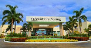 Entrance Ocean Coral Spring Resort