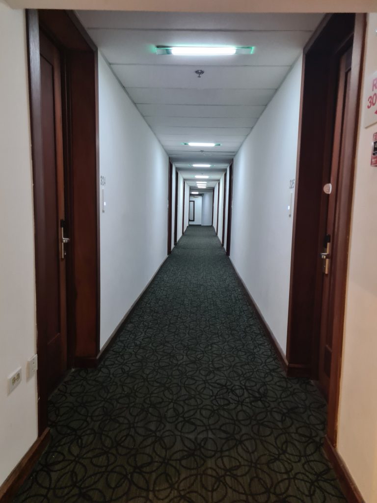 Hallway at Spanish Court Hotel