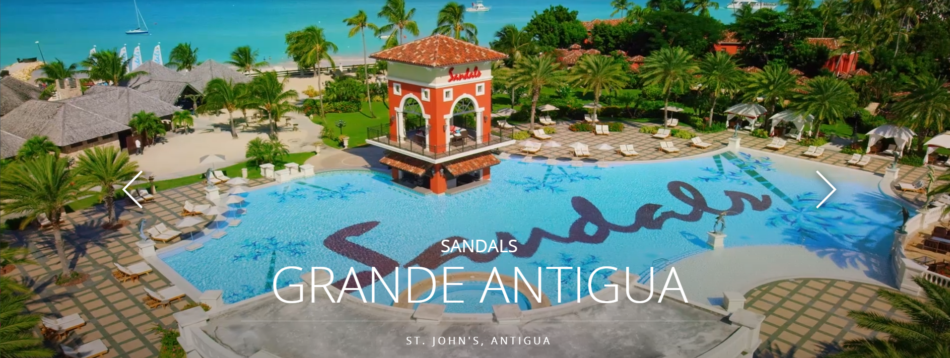 Which Caribbean Islands have Sandals Resorts?