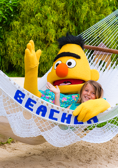 What does the Beaches Resorts Sesame Street Package Include?