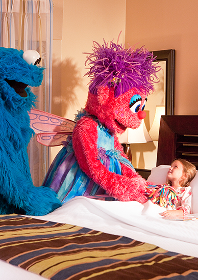 What does the Beaches Resorts Sesame Street Package Include?